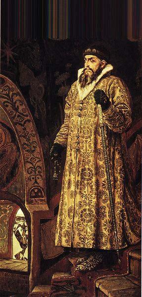 Viktor Vasnetsov Tsar Ivan The Terrible. Sweden oil painting art